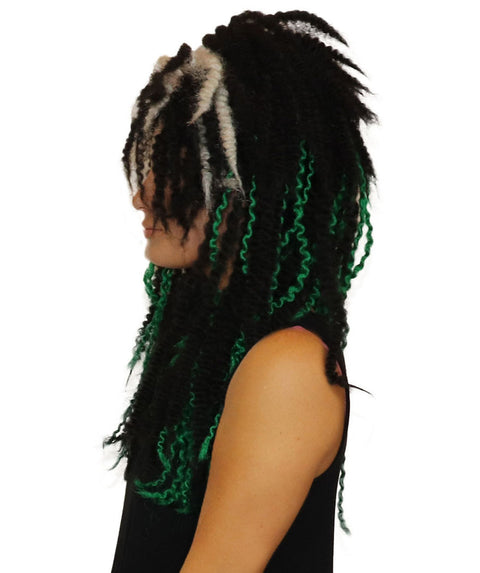 Women's Zombie Swamp Queen Wig | Premium Breathable Capless Cap