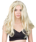 Long Evie Wig |Purple Colors Descendants Wig | Premium Breathable Capless Cap
