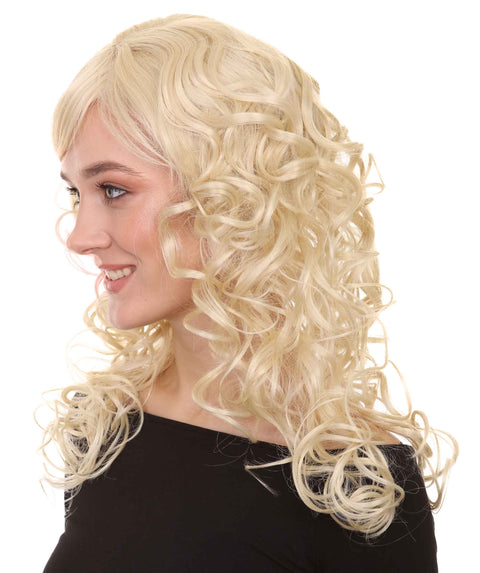 Curly Long Princess Blonde Wig