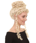 Deluxe Princess Blonde Womens Wig