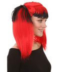 Red Lethal Beauty Womens Wig