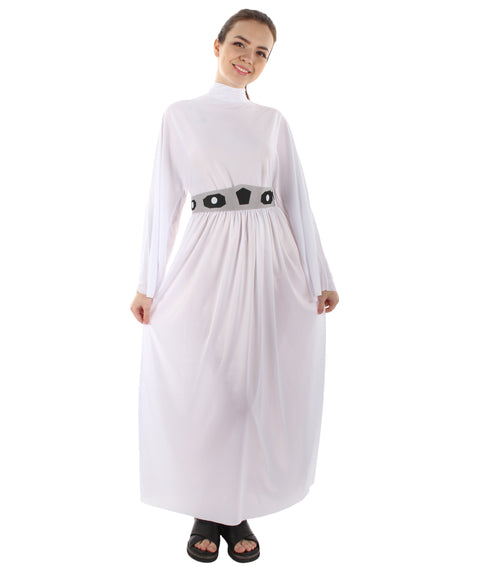 Adult Women's Princess Costume | White Cosplay Costume