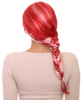 Pretty Red Ponytail Womens Wig