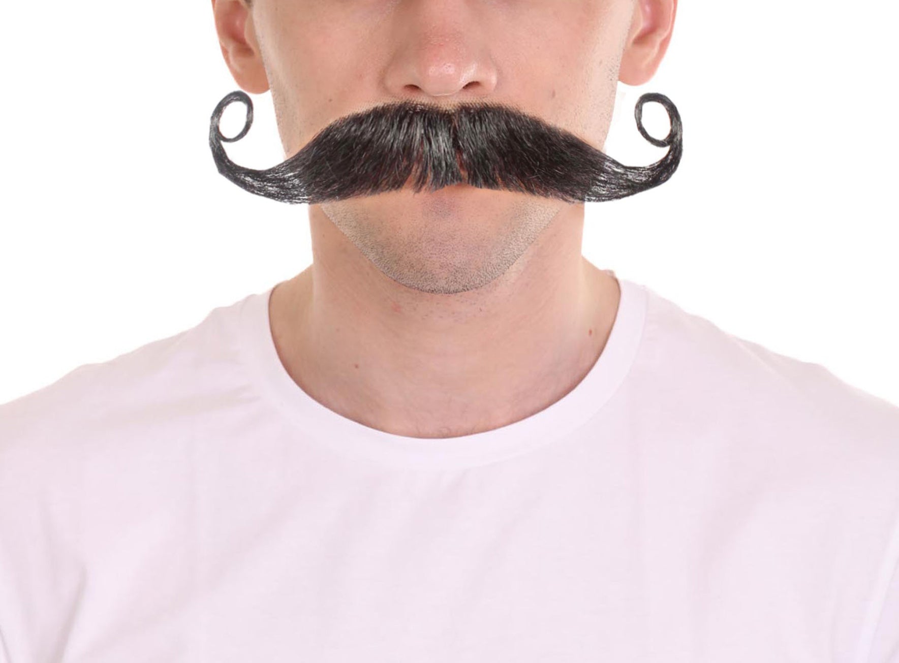 Men's Captain Hook Mustache - HalloweenPartyOnline Men's Captain Hook Mustache - HalloweenPartyOnline