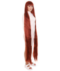 Adult Women Animated Princess Long Rainbow Wig, Multiple Color Options