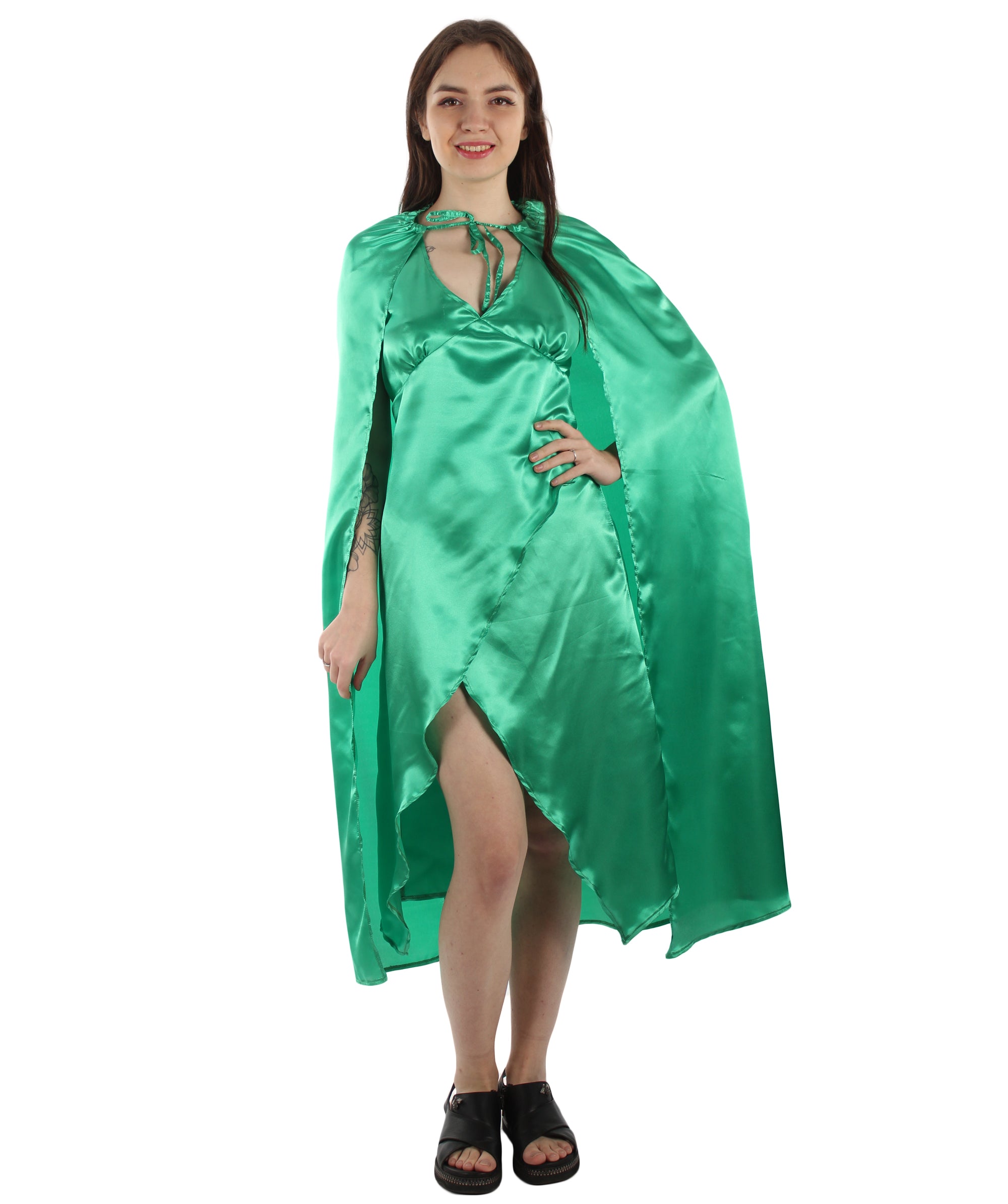 greenish cosplay costume - HalloweenPartyOnline