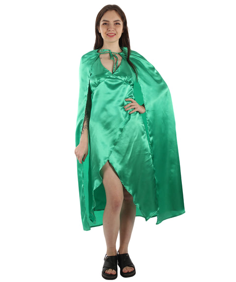 greenish cosplay costume