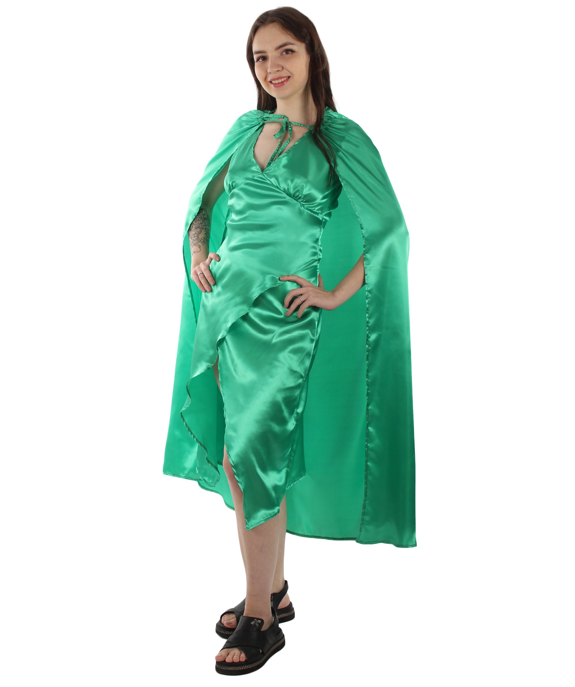 greenish cosplay costume - HalloweenPartyOnline