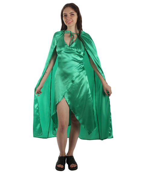 greenish cosplay costume