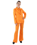 Deluxe Orange Party Suit Costume