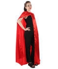 Adult Women's Reversible Vampire Cape Costume | Multiple Color Option Halloween Costume