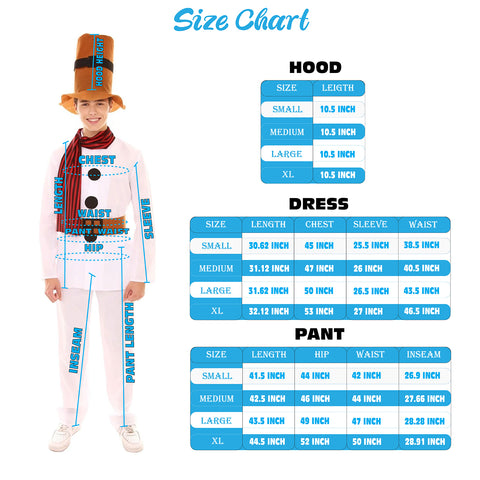 Adult Men's Mr Snowman Costume | White Halloween Costumes