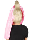 HPO Adult Women’s 60s American Sitcom Blond Genie Wig, Synthetic Soft Fiber Hair, Perfect for your next Halloween & Christmas Party!(Multiple Color Option )