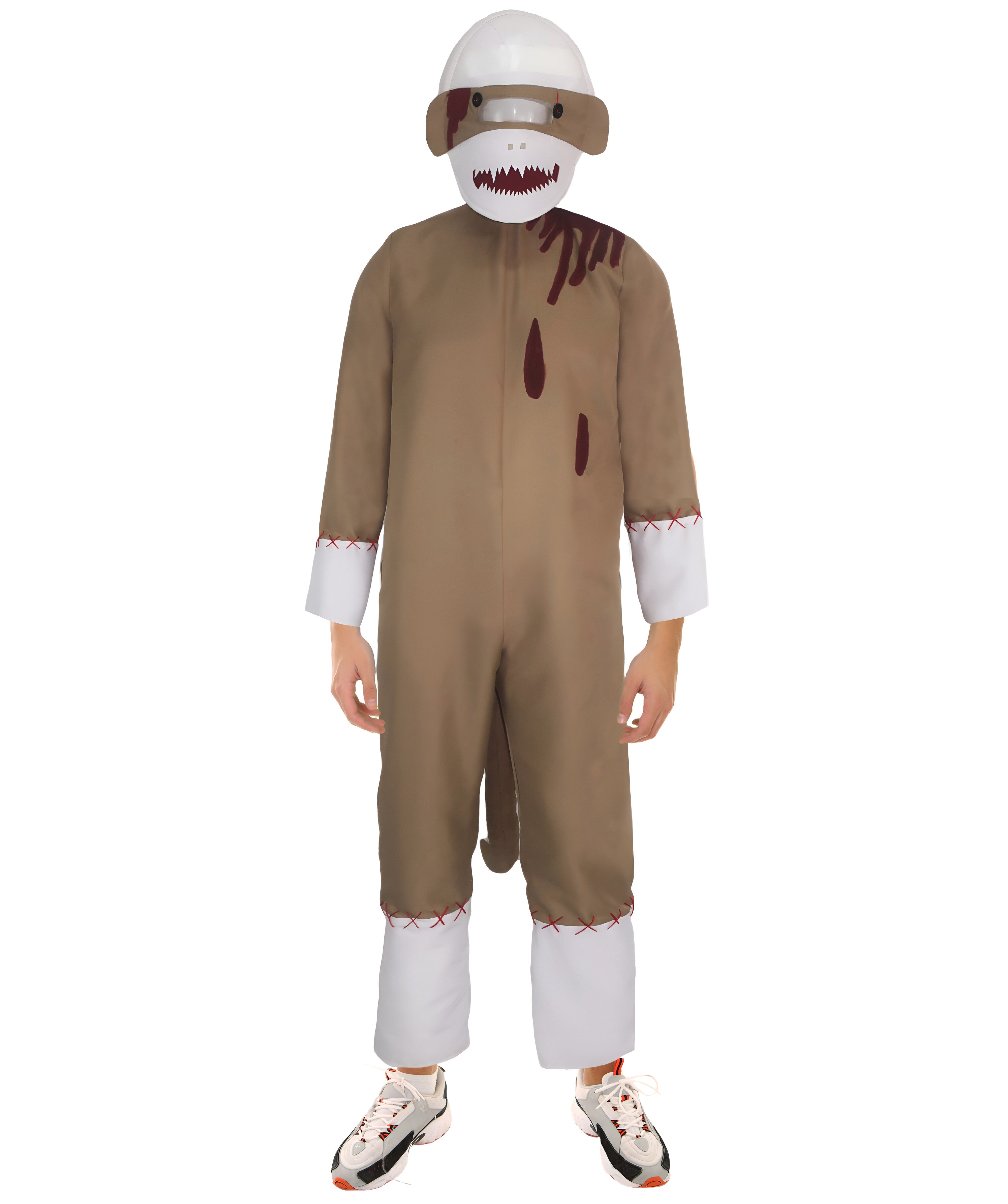Scary Monkey Costume - Small / Khaki - HalloweenPartyOnline