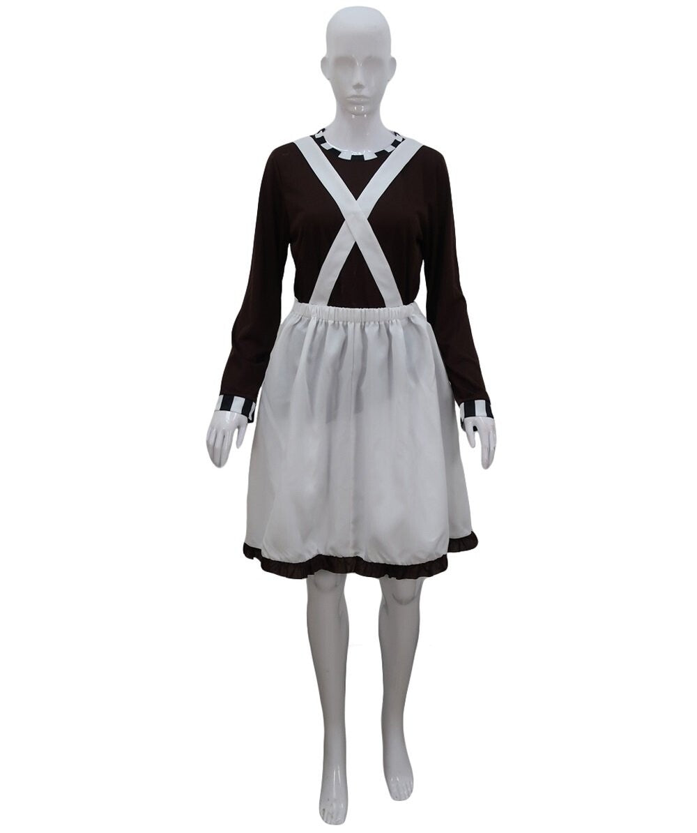 Womens Oompa Loompa Costume - HalloweenPartyOnline