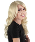 Adult Women's Carnival Mardi Gras Wavy Style Wig | Cosplay Halloween Wig | Multiple Colors Option | Premium Breathable Capless Cap
