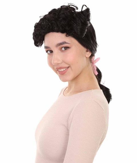 Womens French Colonial Historical Wig