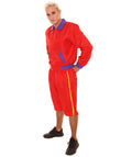 Adult Men's Bay Watch  Beach Lifeguard TV/Movie Costume , Red Cosplay Costume