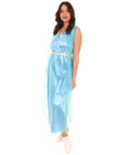 Adult Women's Divine Goddess Costume | Blue Cosplay Costume