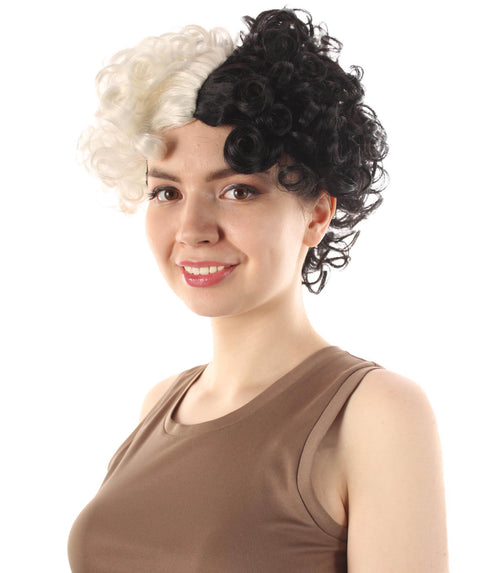 Adult Sexy Women's Wig | Curly Multiple Color Options | Short Celebrity Wig | HPO