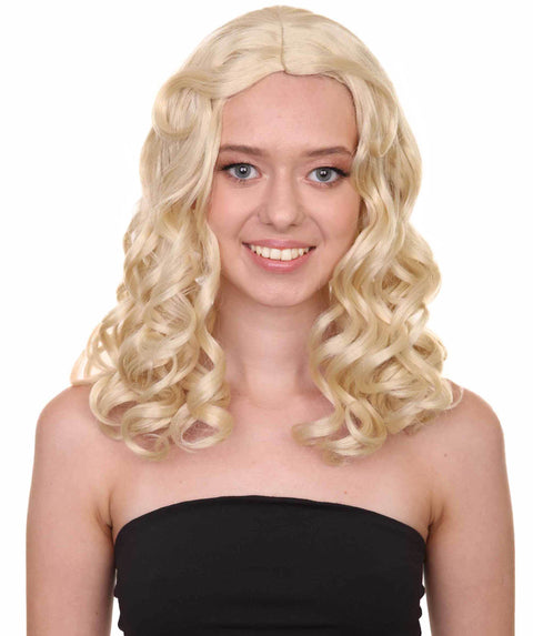 Women's Sexy Long Wavy Wigs Collection | Party Ready Fancy Cosplay Halloween Wigs | Premium Breathable Capless Cap