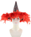 Black & Red Witch Hat