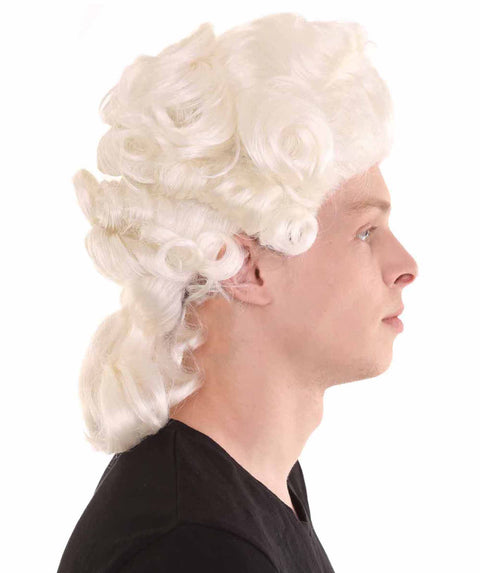 Curly Colonial Historical Wig