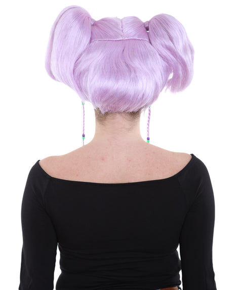 Womens Bat Angel Multi color Halloween Wig | Premium Breathable Capless Cap