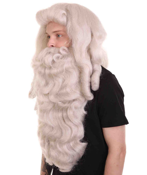 Santa Wig and Full Beard Set
