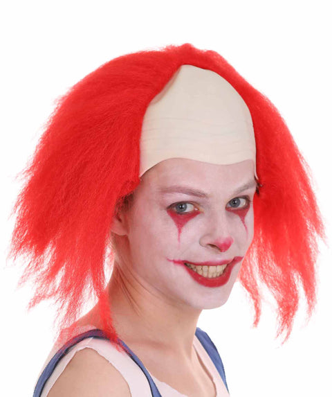 Horror Movie Scary Clown Half Light Red