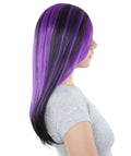 Witch Black Purple Wig