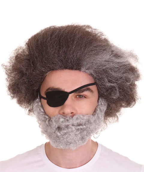 Godfather Wig with Eye Mask