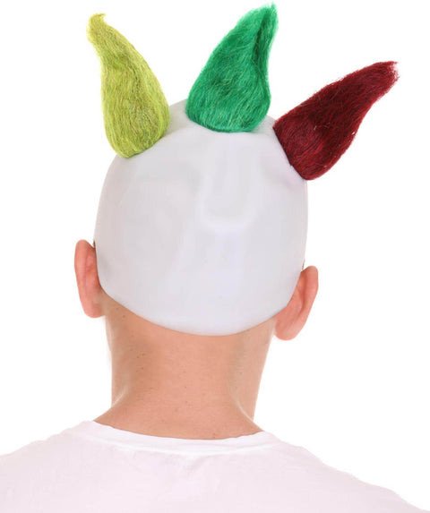 Adult Men's Clown Wig | Multi Color Clown Scary Wigs