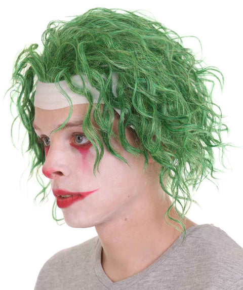 Men's TV Movie Jocker Green Wigs