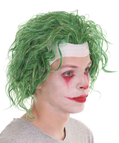 Men's TV Movie Jocker Green Wigs