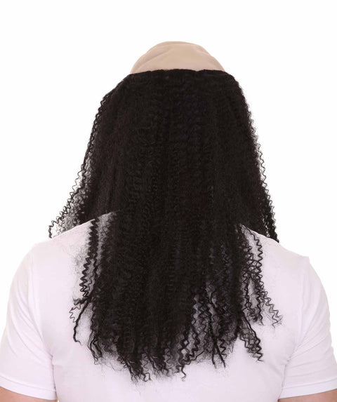 Bald Curly Wig | Black Funny Wigs