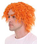 Short orange wig