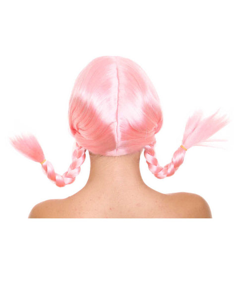 Bavarian Girl Women's Wig | Braided Cosplay Halloween Wig | Premium Breathable Capless Cap