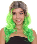 Ombre Green Cosplay Wig