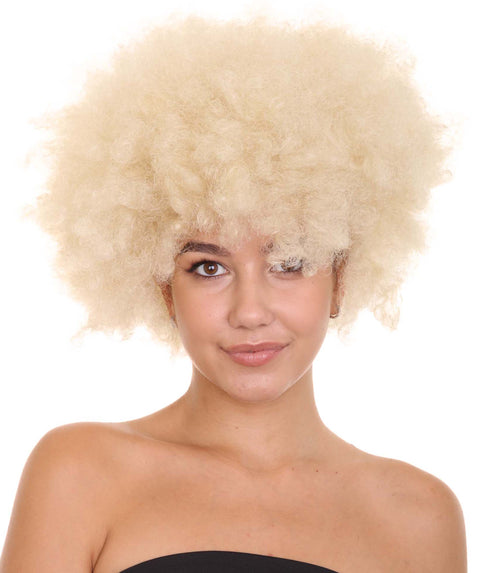 Unisex Afro Wig Collections | Jumbo Cosplay Halloween Wig (Lots of Color) | Premium Breathable Capless Cap