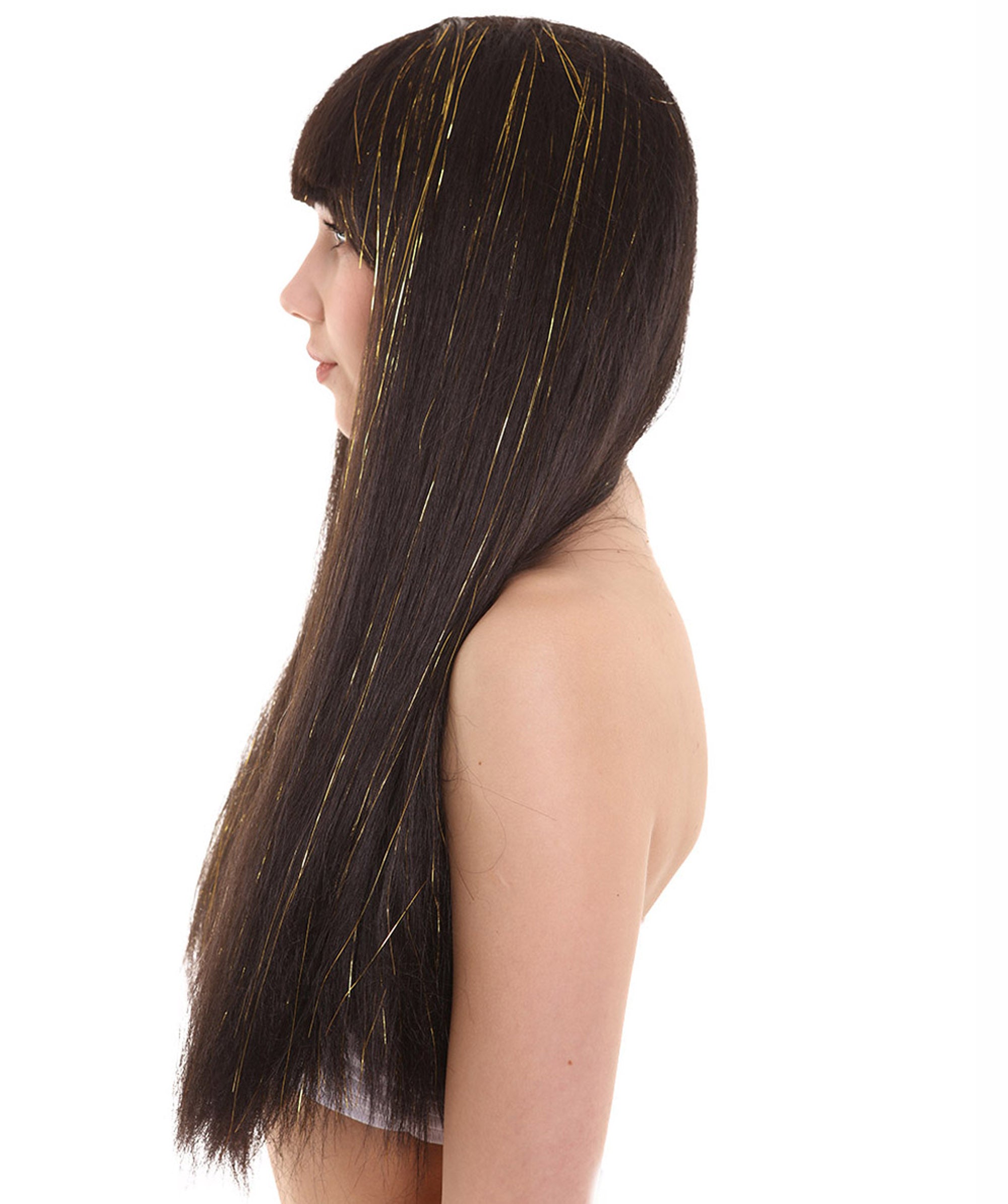 Egyptian Gold Wig - HalloweenPartyOnline