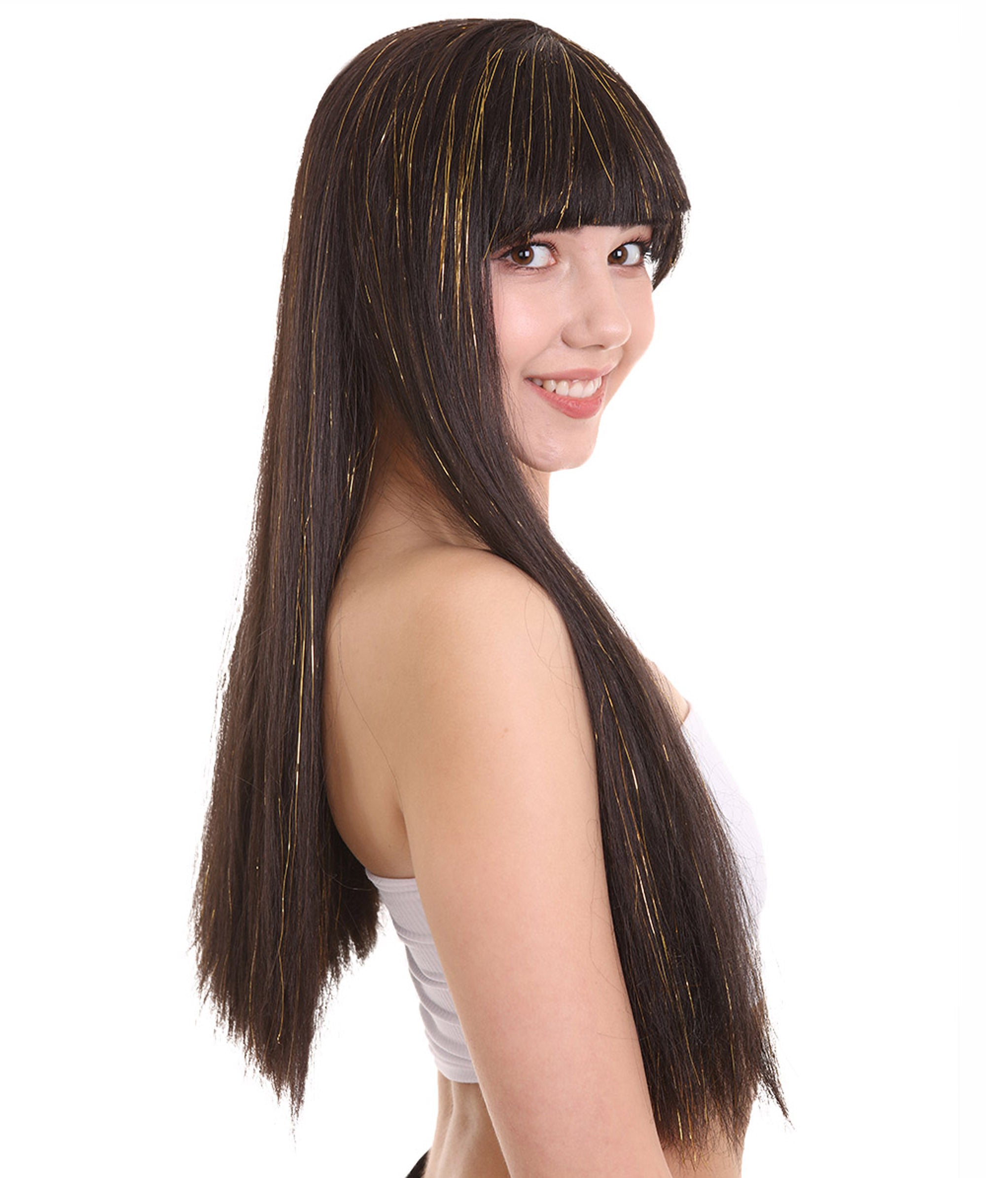 Egyptian Gold Wig - HalloweenPartyOnline