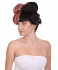 Singer Womens Wigs | Buns Style Purple Black Character Wig