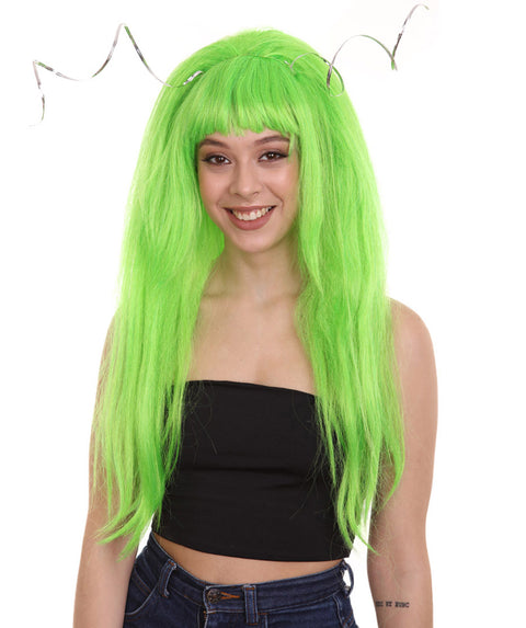 Women's Clown Girl Green Wig