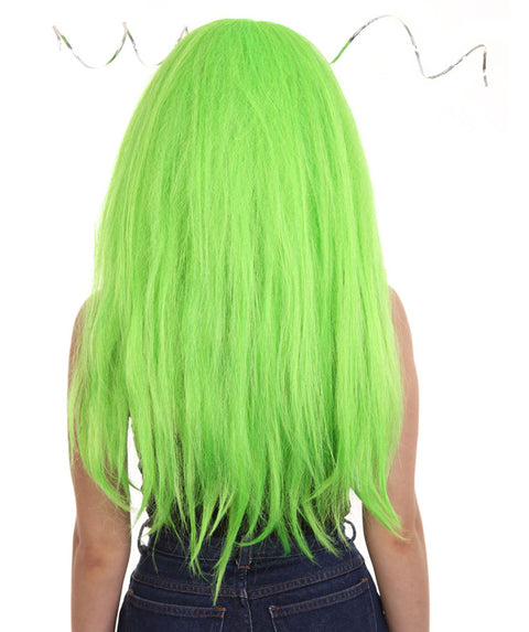 Women's Clown Girl Green Wig