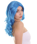 Women's Blue Celebrity Wig