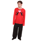 Red Long Sleeve Costume