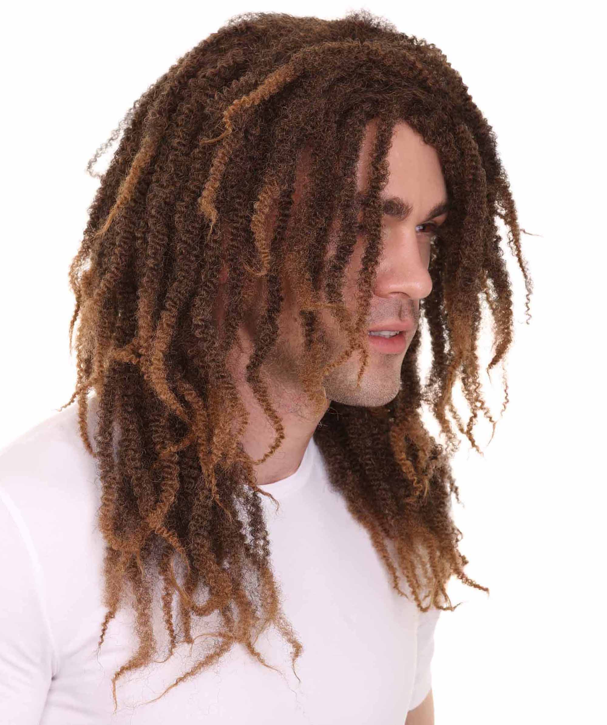 Wig - Rasta Deluxe Dark Brown main image 0
