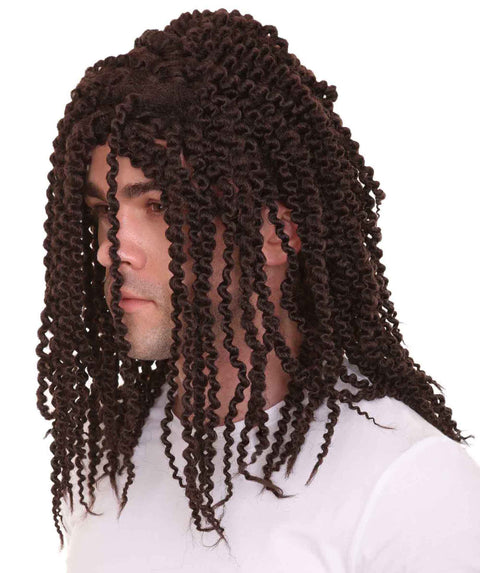 Long Tight Dreadlocks Wigs | Layered Dreadlock Wig | Premium Breathable Capless Cap