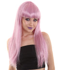 Tinsel Long Pink Wig